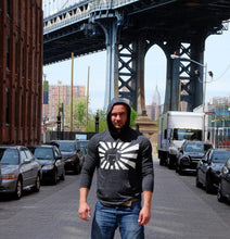 Load image into Gallery viewer, Afro Sunburst Pullover Light-Weight Hoodie

