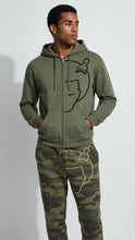 Load image into Gallery viewer, FACE/OFF Light-Weight Full-Zip Hoodie
