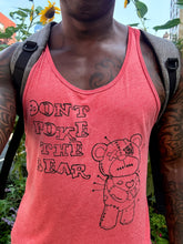Load image into Gallery viewer, DON'T POKE THE BEAR Vintage Triblend Tank Top
