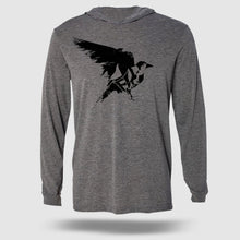 Load image into Gallery viewer, BLACKBIRD, FLY!  Pullover Light-Weight Hoodie
