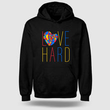 Load image into Gallery viewer, LOVE HARD Pullover Hoodie
