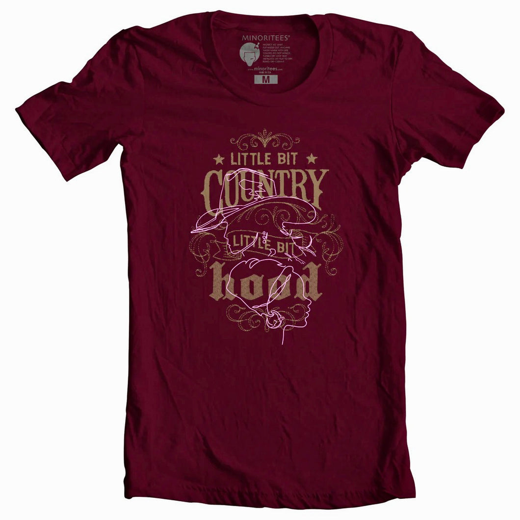 LITTLE BIT COUNTRY, LITTLE BIT HOOD T-Shirt