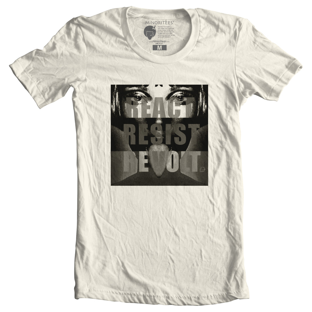 REACT RESIST REVOLT T-Shirt