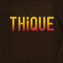 Load image into Gallery viewer, THIQUE.  Curves &amp; Swerves, Lips &amp; Hips
