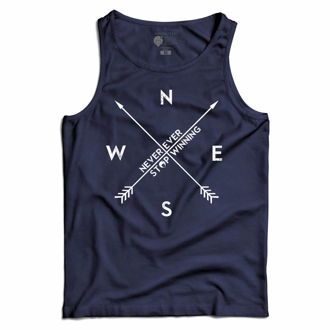 Never Ever Stop Winning Tank Top