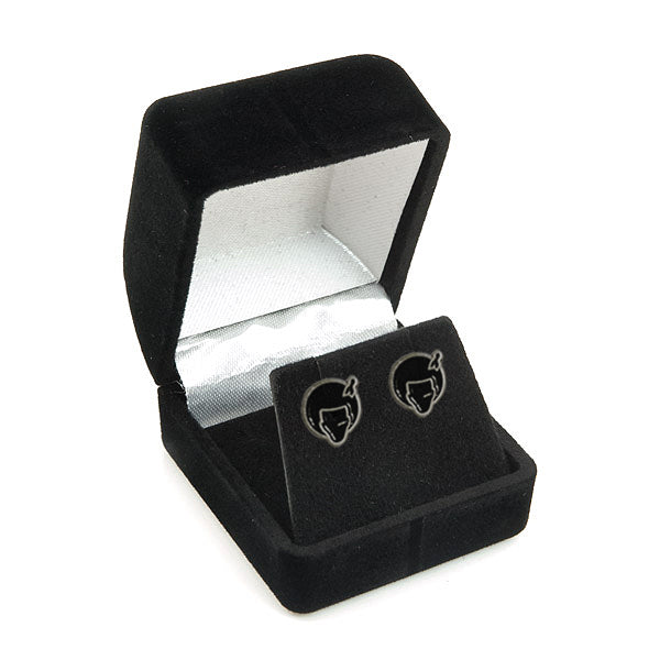 Minoritees 'A FRO PIC' Icon Earstuds