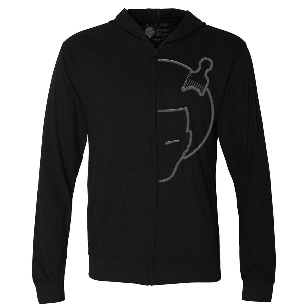 FACE/OFF Light-Weight Full-Zip Hoodie