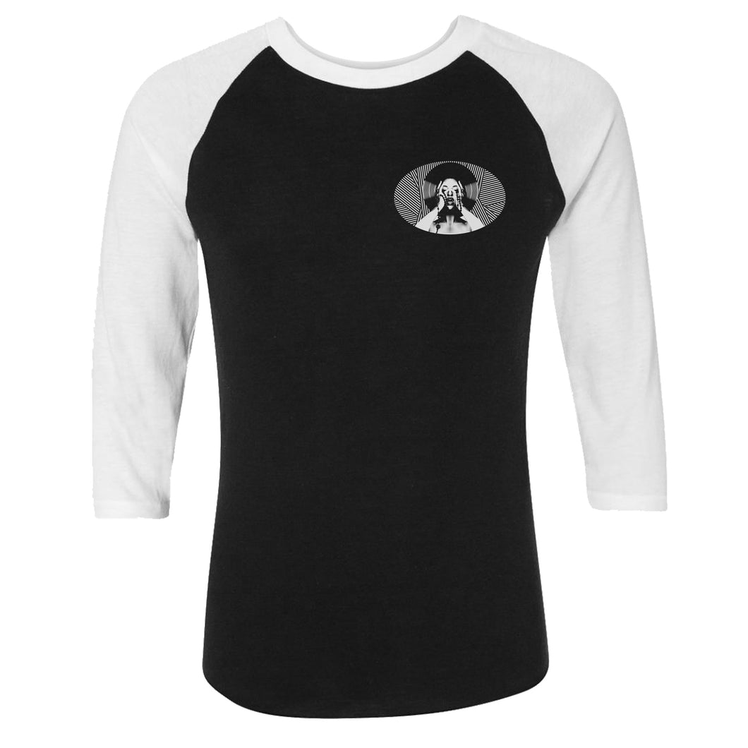 Scream 3/4 Sleeve Raglan